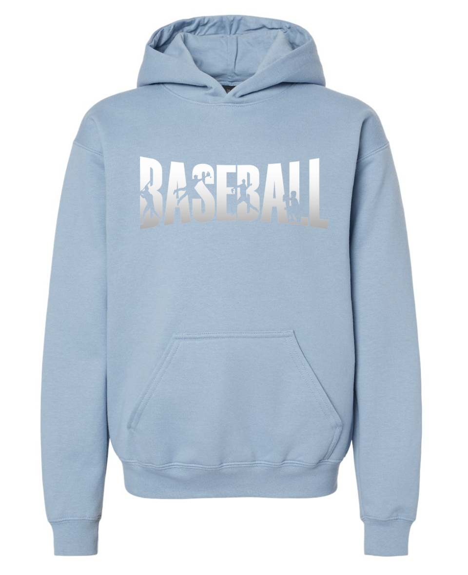 Youth Baseball Cutout Hoodie
