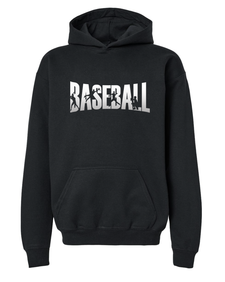 Youth Baseball Cutout Hoodie