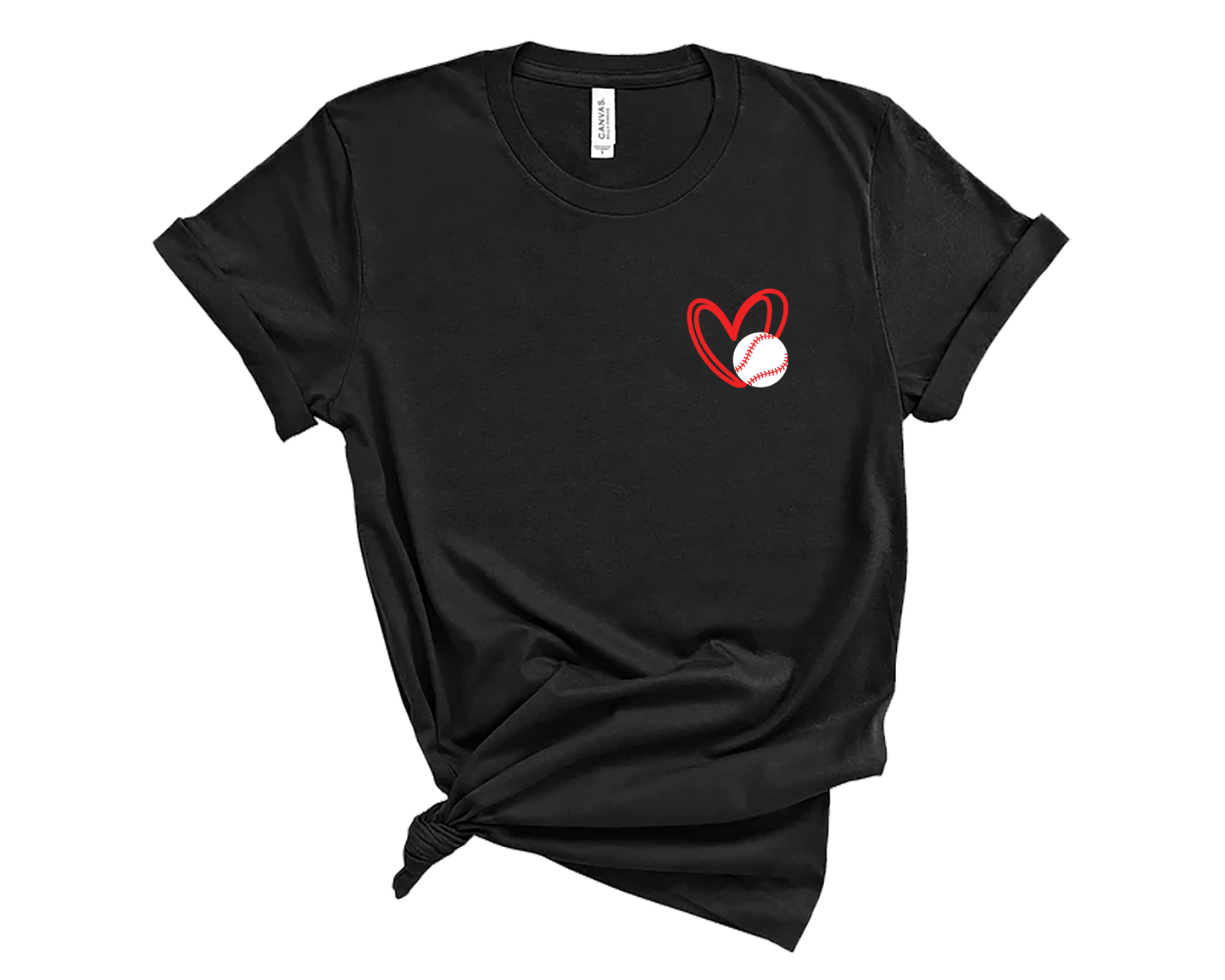 Baseball Heart Shirt
