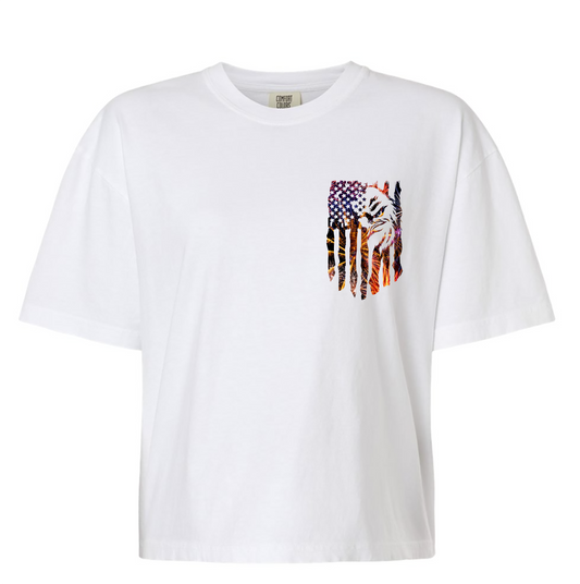 Women's American Eagle Cropped Shirt